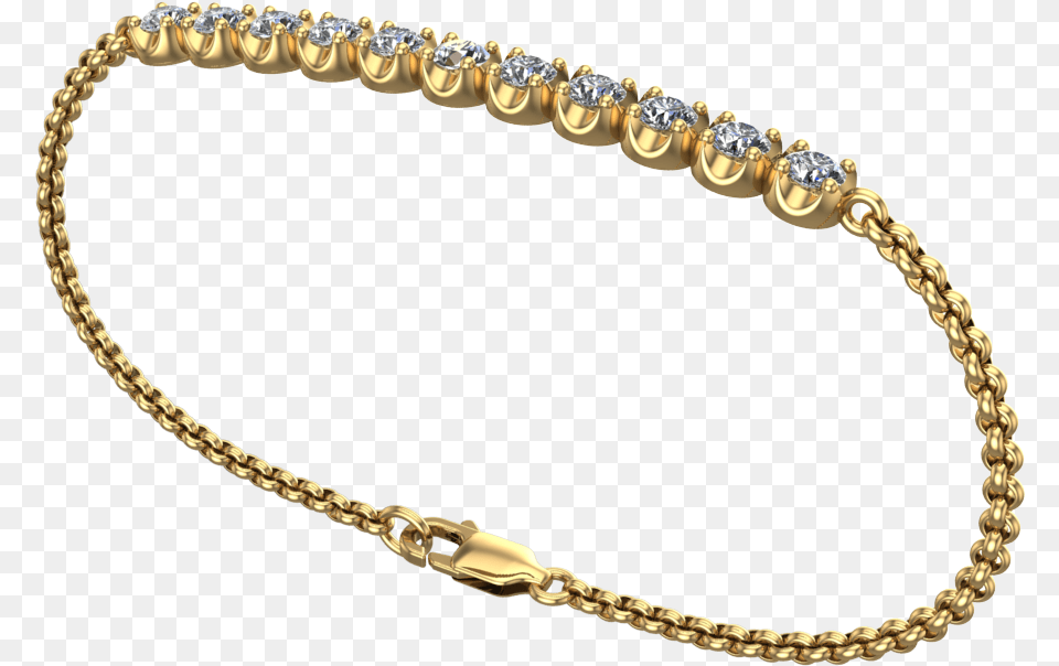Majoris 18k Gold Bracelet Chain, Accessories, Jewelry, Necklace, Diamond Png Image