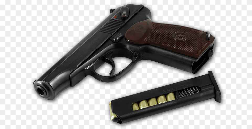 Makarov Handgun Makarov, Firearm, Gun, Weapon Free Png