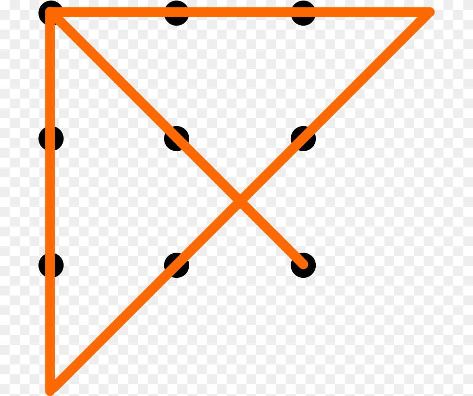 Make 4 Lines With 9 Dots, Envelope, Mail, Bow, Weapon Png
