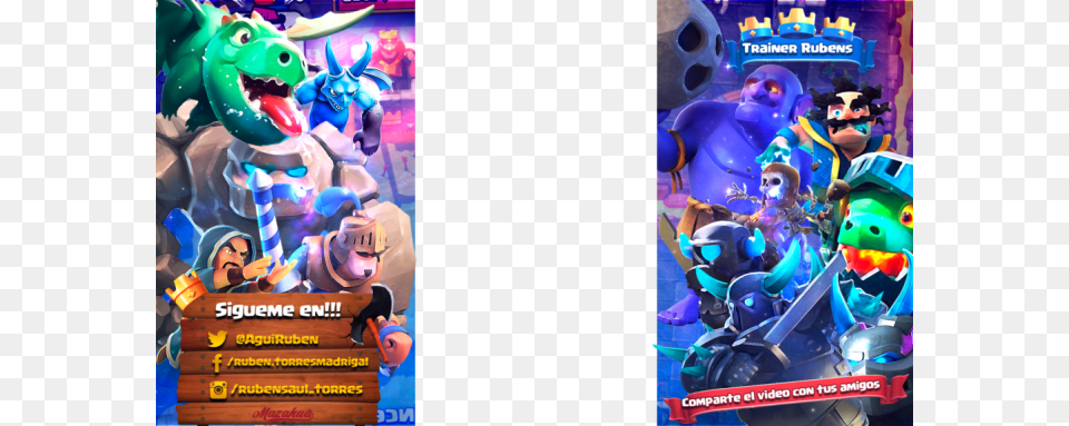 Make A Clash Royale Youtube Overlay For You Overlays De Clash Royale Free Transparent Png