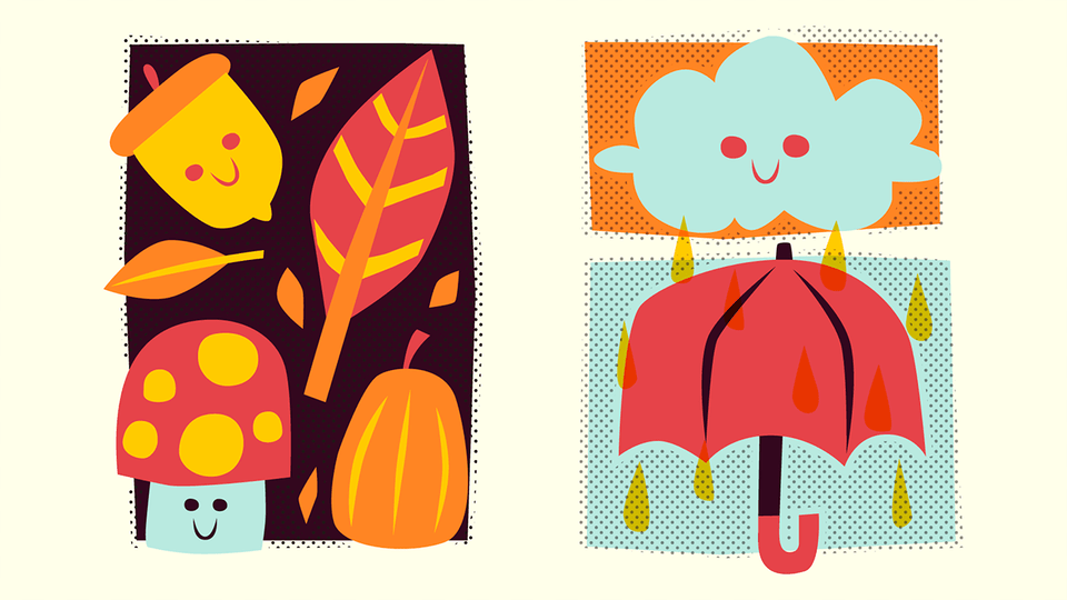 Make A Fall Themed Design Free Adobe Illustrator Tutorial, Art Png Image