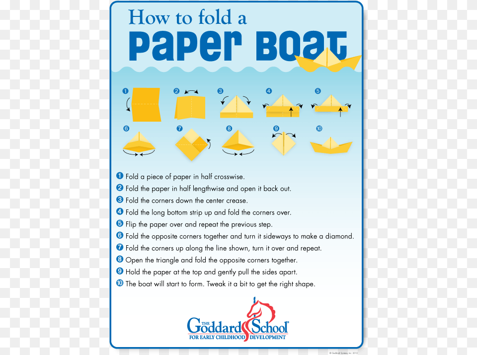 Make A Paper Boat With Your Children Will It Sink Or Make A Paper Penny Boat, Advertisement, Poster, Page, Text Png Image