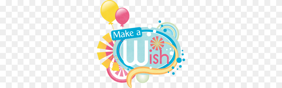 Make A Wish Cricut Print And Cut Or Write Only, Balloon Free Png