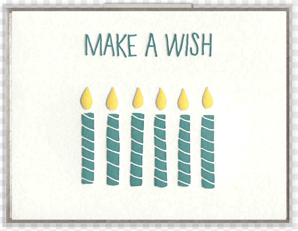 Make A Wish Letterpress Greeting Card First Day Of Ramadan Free Png