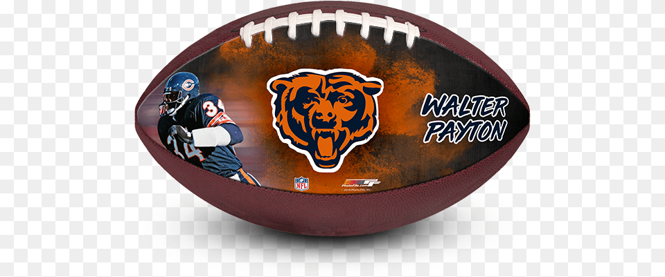 Make Aball Nfl Walter Payton Bears Christmas Philly Eagles Football, Helmet, Person, Animal, Tiger Free Transparent Png
