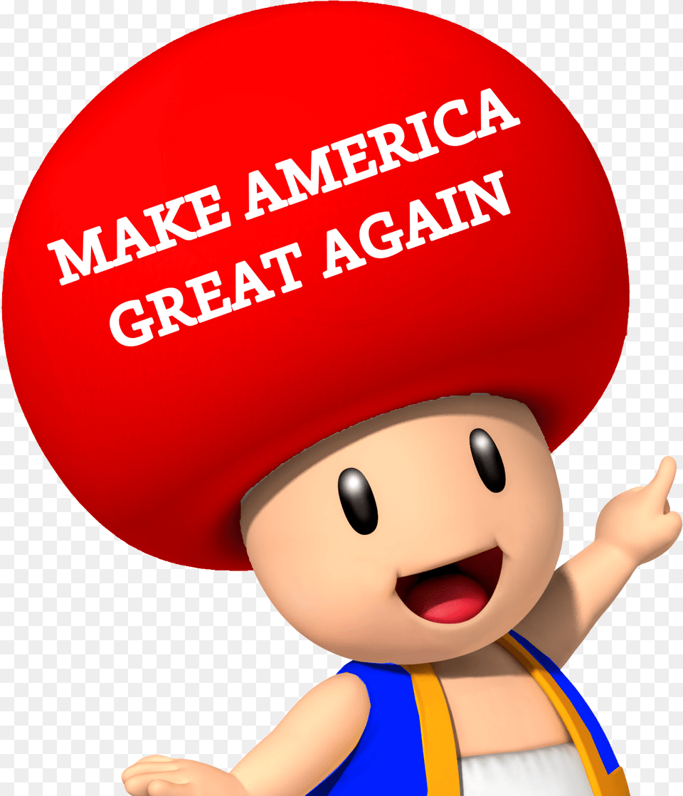 Make America Great Again Toad Make America Great Again, Toy Free Png