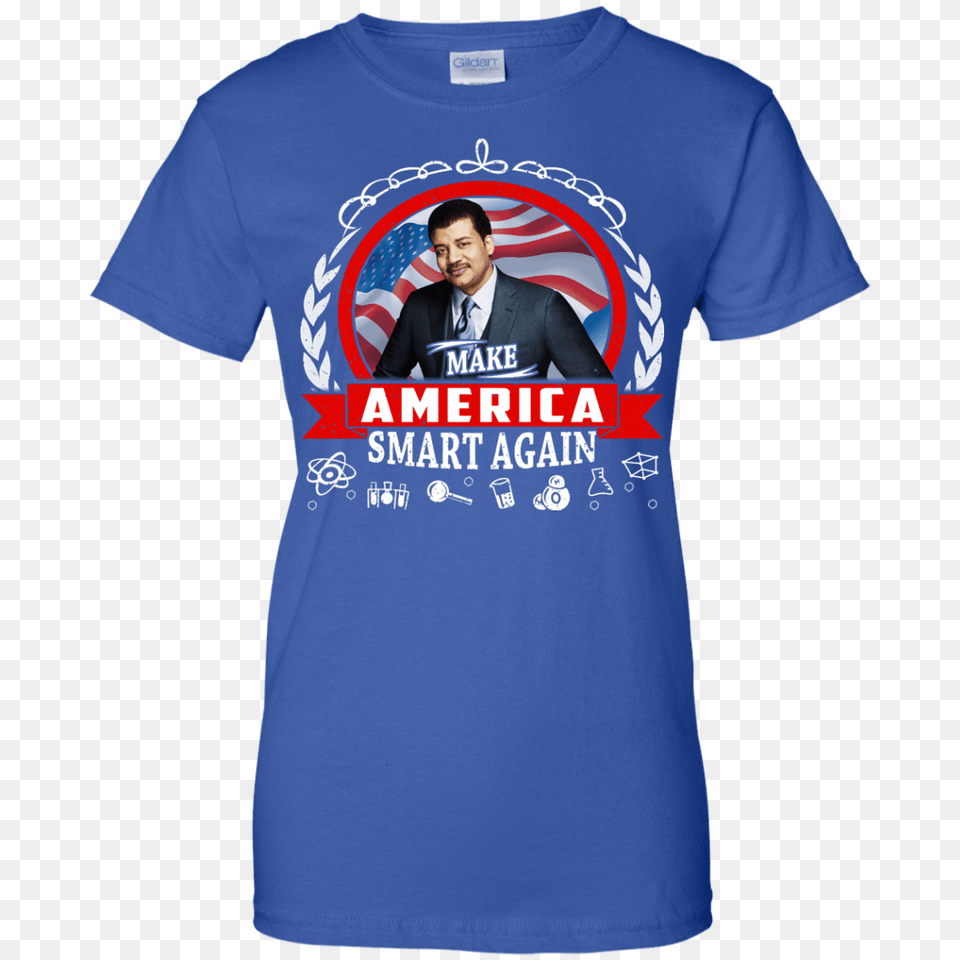 Make America Smart Again, Clothing, Shirt, T-shirt, Adult Free Png Download