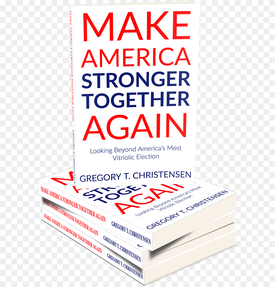 Make America Stronger Together Again Poster, Advertisement, Book, Publication Free Png