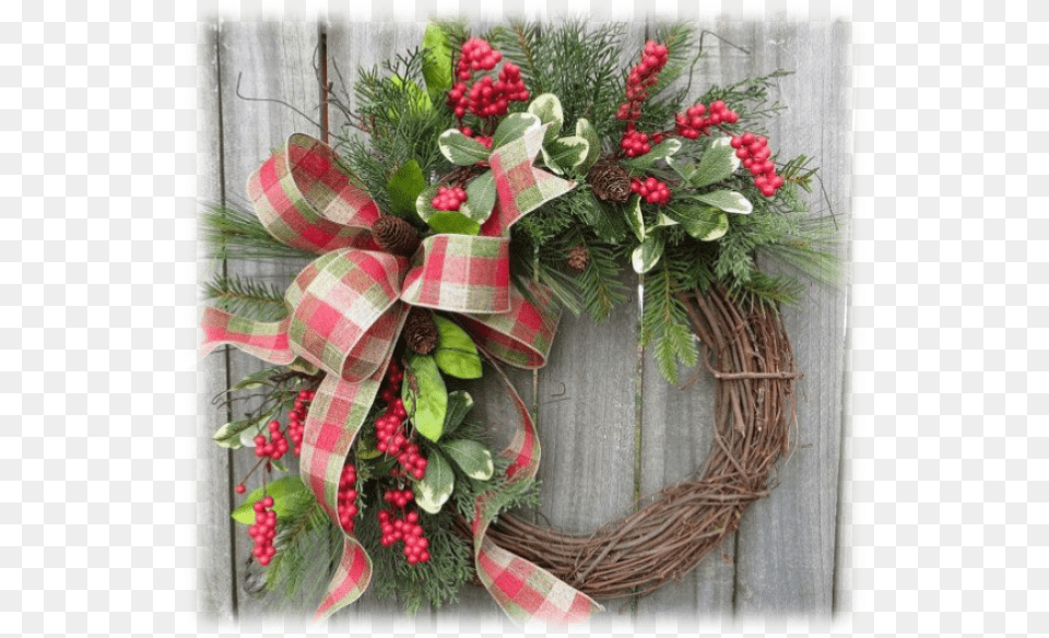 Make Amp Take Holiday Wreath Design Class Novogodnij Venok Svoimi Rukami, Plant Free Transparent Png