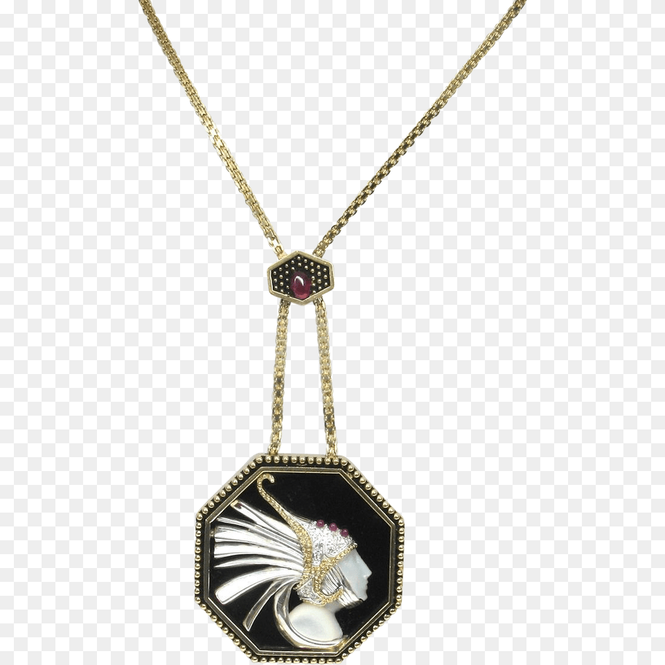 Make An Offer Now On This Rare Erte Fireflies Necklace Ss, Accessories, Jewelry, Pendant Free Png Download