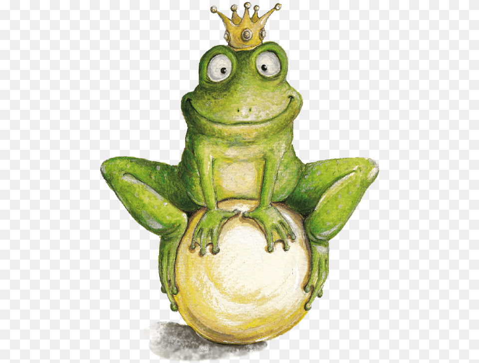 Make Believe Clipart Prince Frog, Amphibian, Animal, Wildlife, Bird Png Image