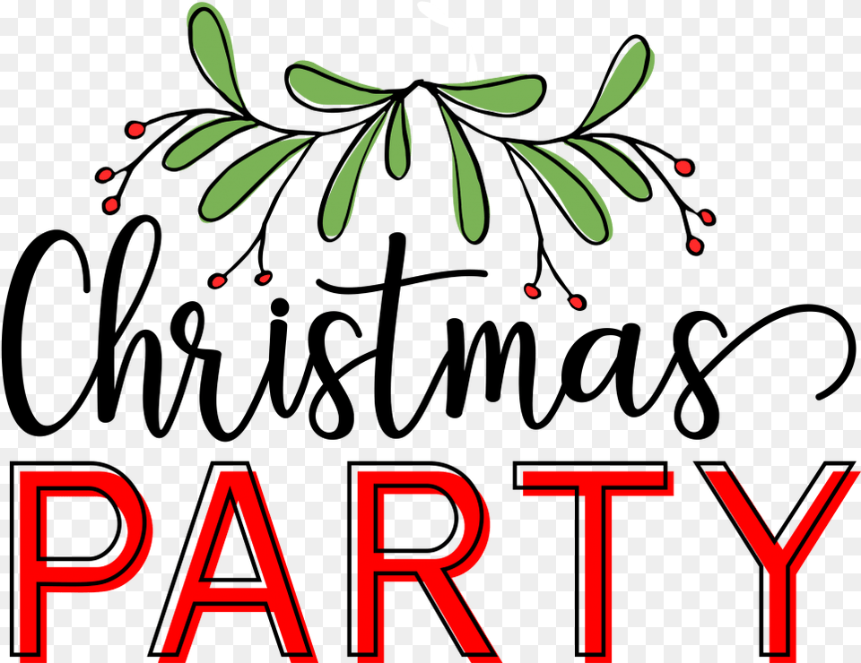 Make Christmas Party Clipart, Art, Graphics, Floral Design, Pattern Free Png