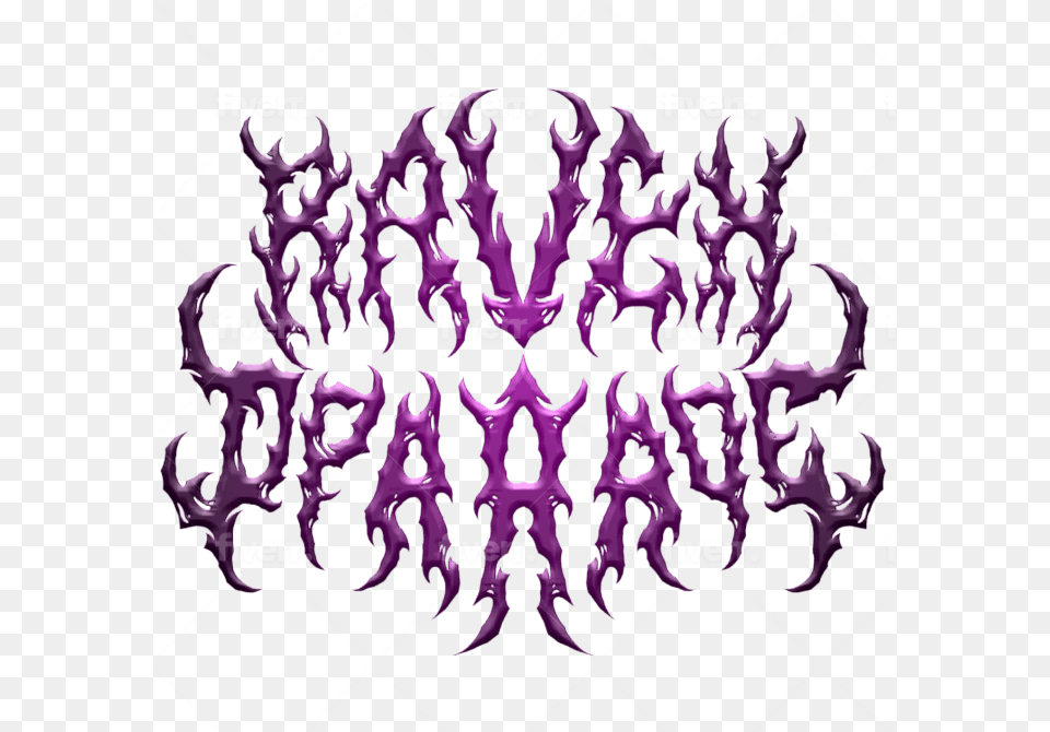 Make Custom Brutal Death Metal Language, Purple, Chandelier, Lamp, Pattern Free Transparent Png