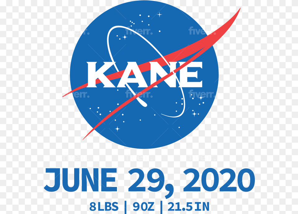 Make Custom Nasa Logo Of Your Word For Party Props And Shirt Kennedy Space Center, Advertisement, Poster, Text Png Image