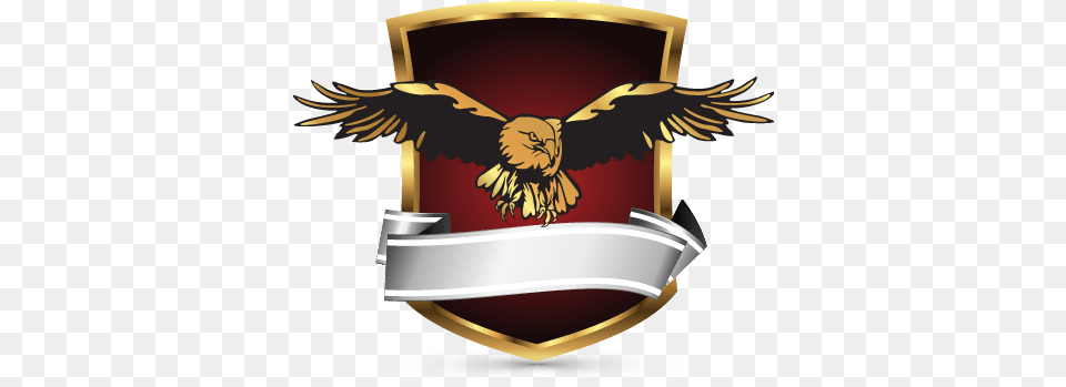 Make Eagle Shield Logo Template With Logo Template Eagle Logo, Emblem, Symbol, Animal, Bird Free Png Download