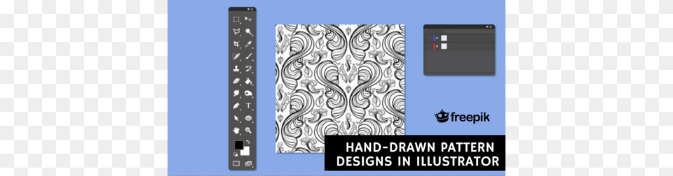 Make Hand Drawn Patterns Adobe Illustrator Tutorial Adobe Illustrator, Art, Floral Design, Graphics, Pattern Free Png