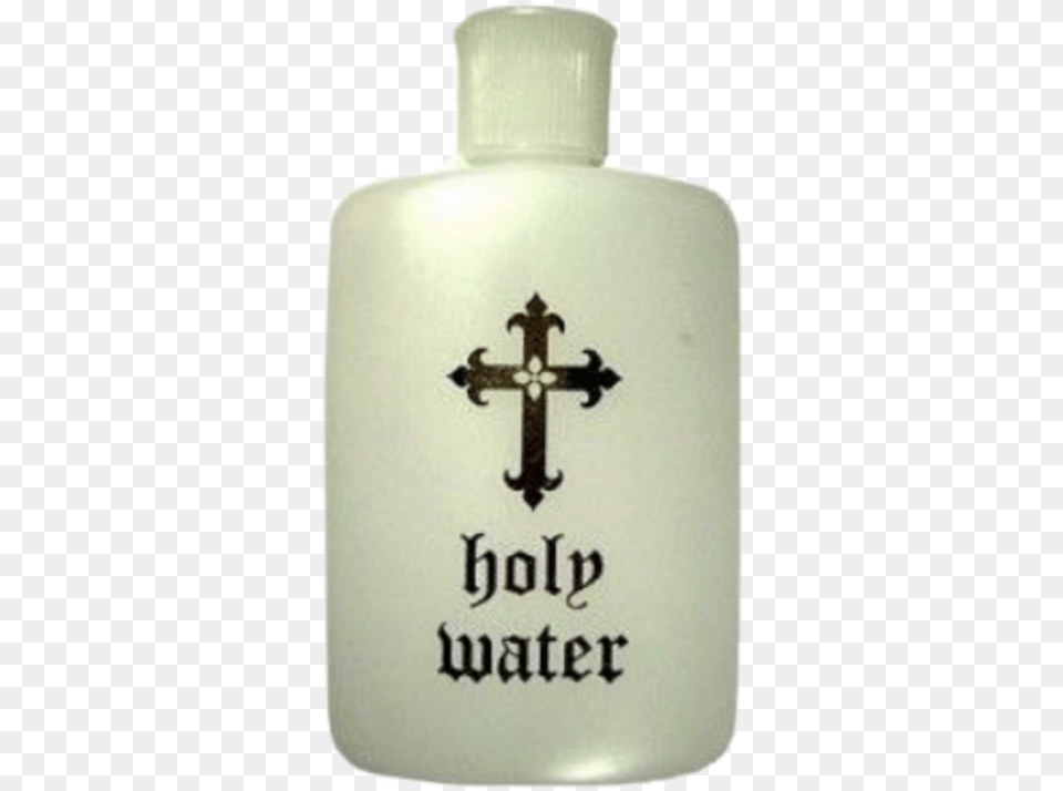 Make Holy Water Holy Water And Cross, Bottle, Symbol, Lotion, Aftershave Png