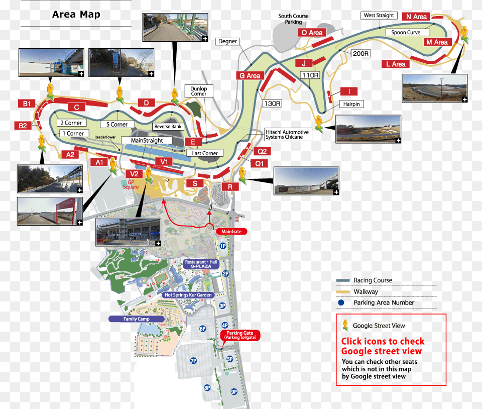 Make Horizontal Scrolling To See Entire Items Suzuka Circuit Map, Chart, Diagram, Plan, Plot Png Image