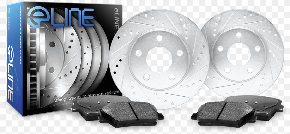 Make It A Complete Eline Series Brake Kit R1 Concepts Front Black Cross Drilled Brake Disc Rotors, Coil, Machine, Rotor, Spiral Free Transparent Png