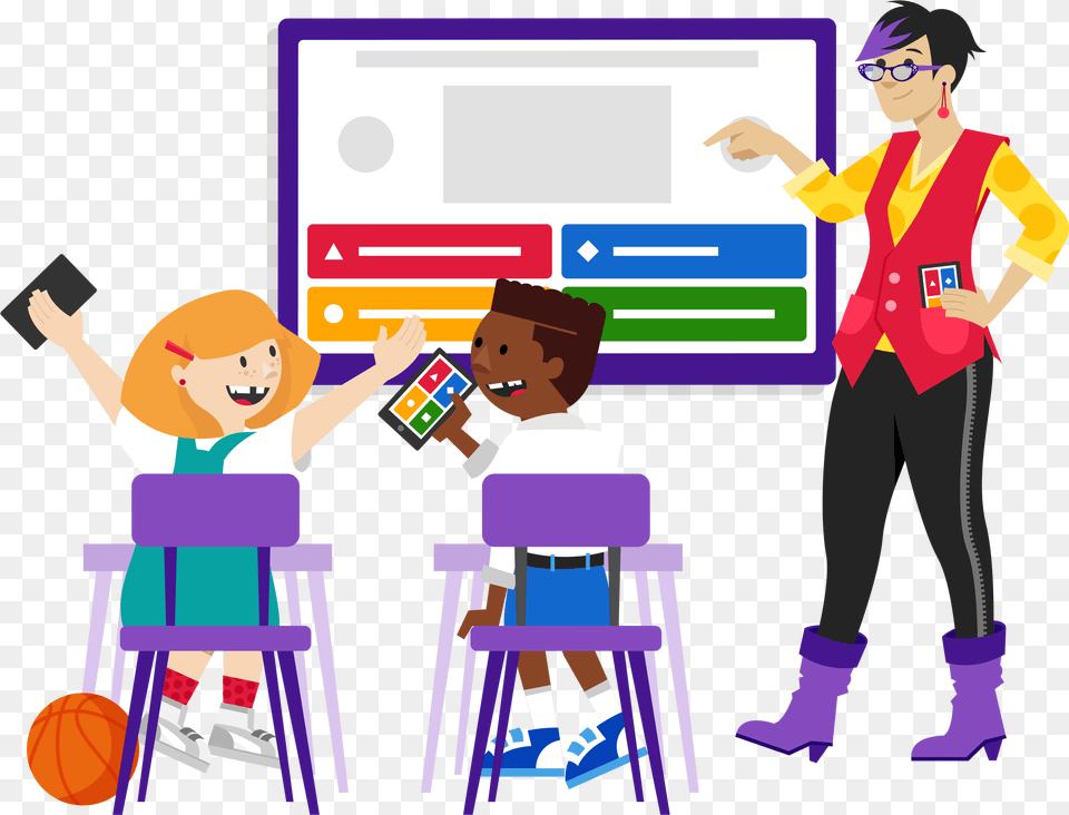 Make Learning Awesome Together Cartoon, Adult, Person, Woman, Female Png Image