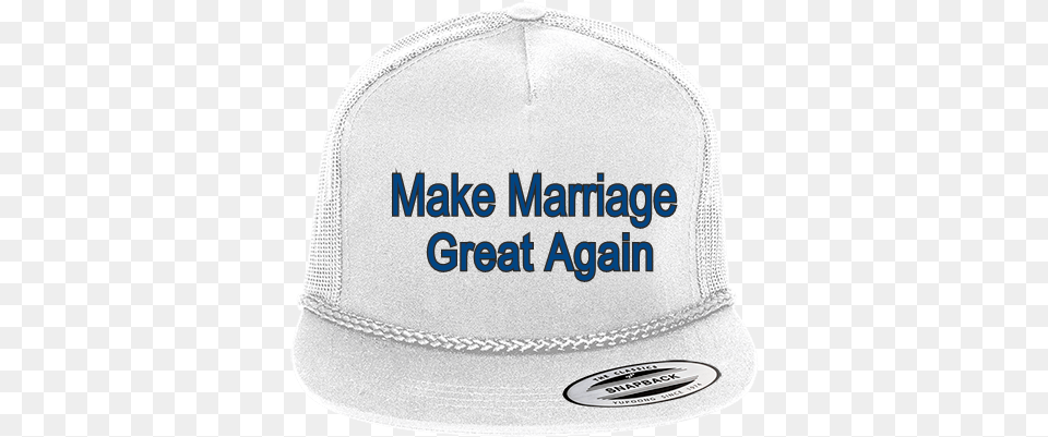 Make Marriage Great Again Cotton Front Trucker Hat Baseball Cap, Baseball Cap, Clothing, Hardhat, Helmet Free Png Download