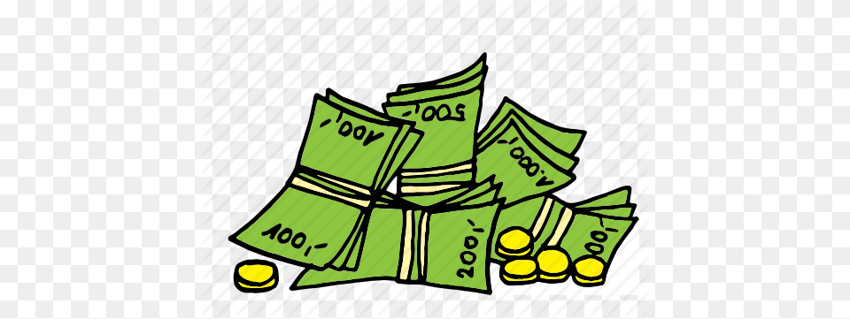 Make Money Clipart Pile Money, Green Free Png Download