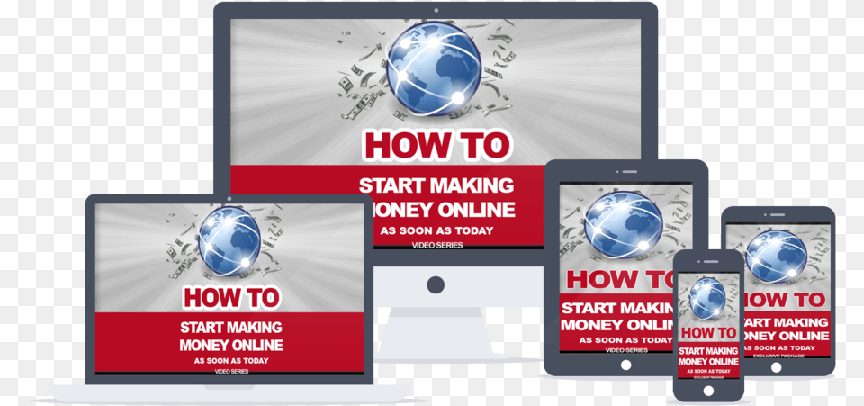 Make Money Online, Advertisement, Poster, Electronics, Screen Free Png Download