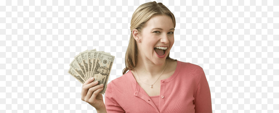 Make Money Transparent Picture Earn Money Online, Woman, Person, Head, Female Png Image