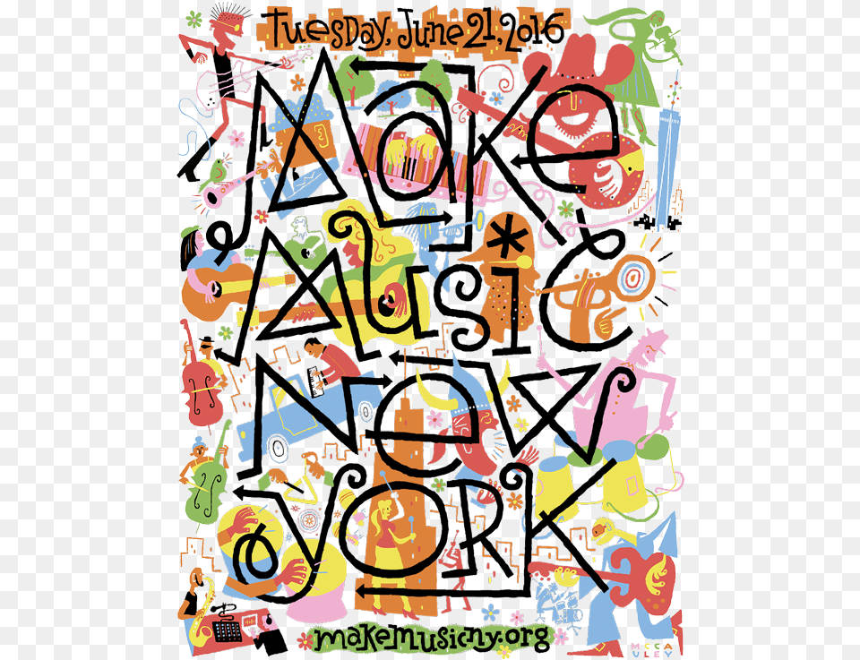 Make Music New York, Art, Collage, Painting, Person Free Png Download