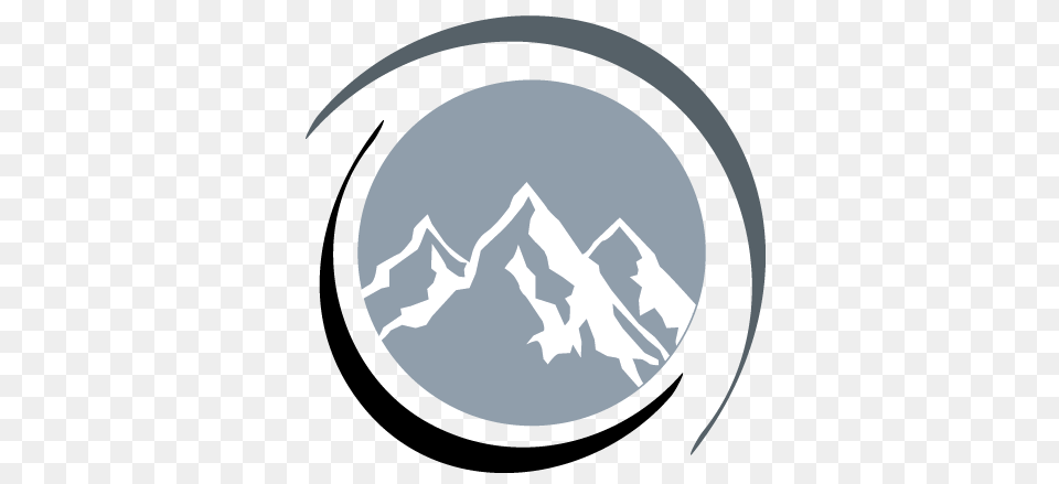 Make Online Mountains Logo Design, Nature, Outdoors, Night, Ice Png Image
