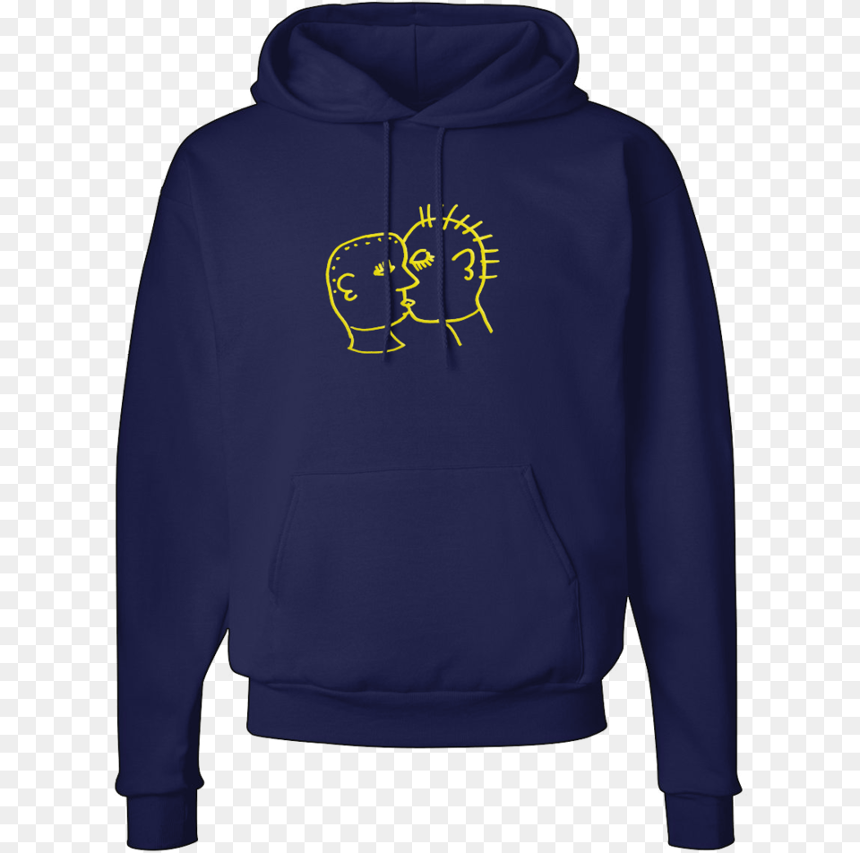 Make Out Embroidered Hoodie, Clothing, Knitwear, Sweater, Sweatshirt Free Png