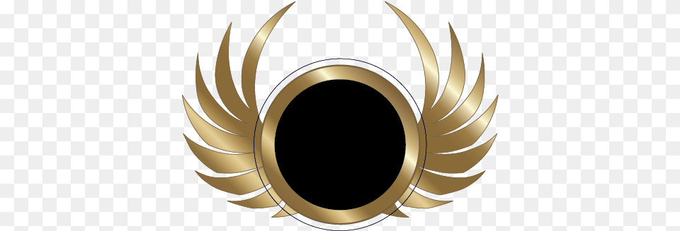 Make Own Wings Logo Design With Our Maker Illustration, Gold, Emblem, Symbol, Animal Free Png Download