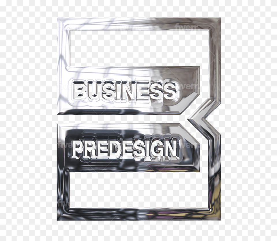 Make Realistic 3d Chrome Effect For Your Logo Or Text By Solid, Symbol, Emblem, Mailbox Png