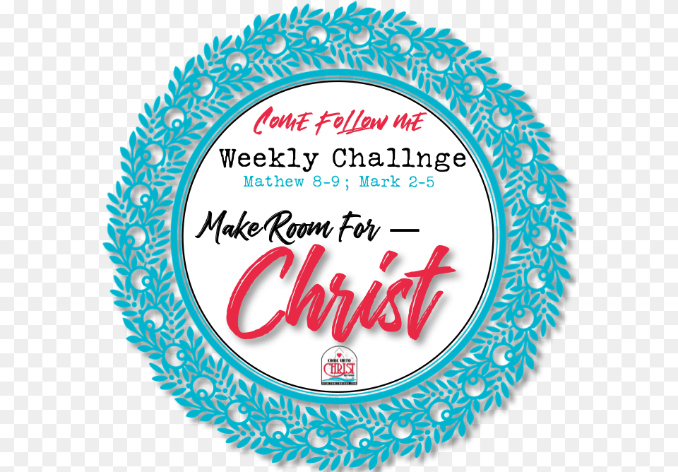 Make Room For Christ Circle, Advertisement, Text Free Transparent Png