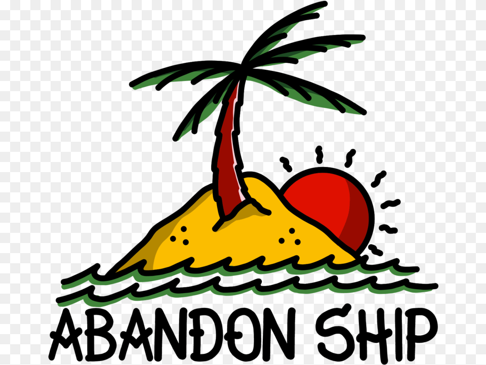 Make Shit We Love Abandon Ship Apparel Fresh, Leaf, Plant, Outdoors, Food Free Png