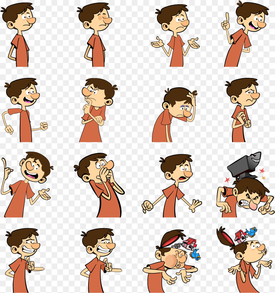 Make Sprite Sheet From Funny Sprite Sheet, Formal Wear, Book, Comics, Publication Free Png Download