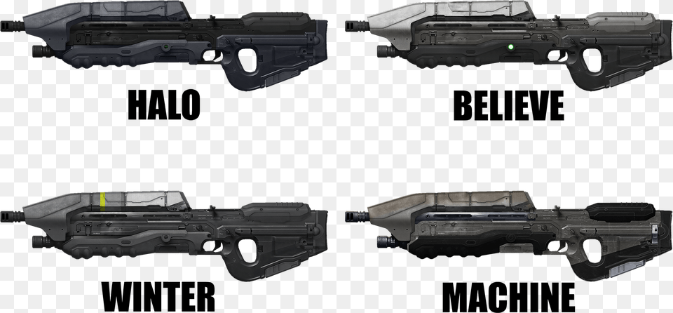 Make These Ar Skins Become A Reality Halo 5 Assault Rifle Skins, Firearm, Gun, Weapon, Handgun Png