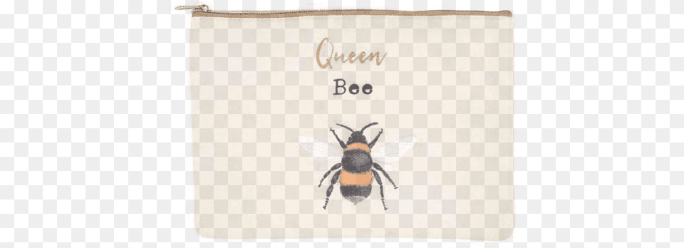 Make Up Bag Queen Bee Bumblebee, Animal, Apidae, Insect, Invertebrate Free Transparent Png