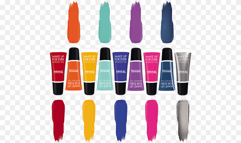 Make Up Forever Aqua Xl Color Paint Swatch Nail Polish, Person, Cosmetics Free Png Download