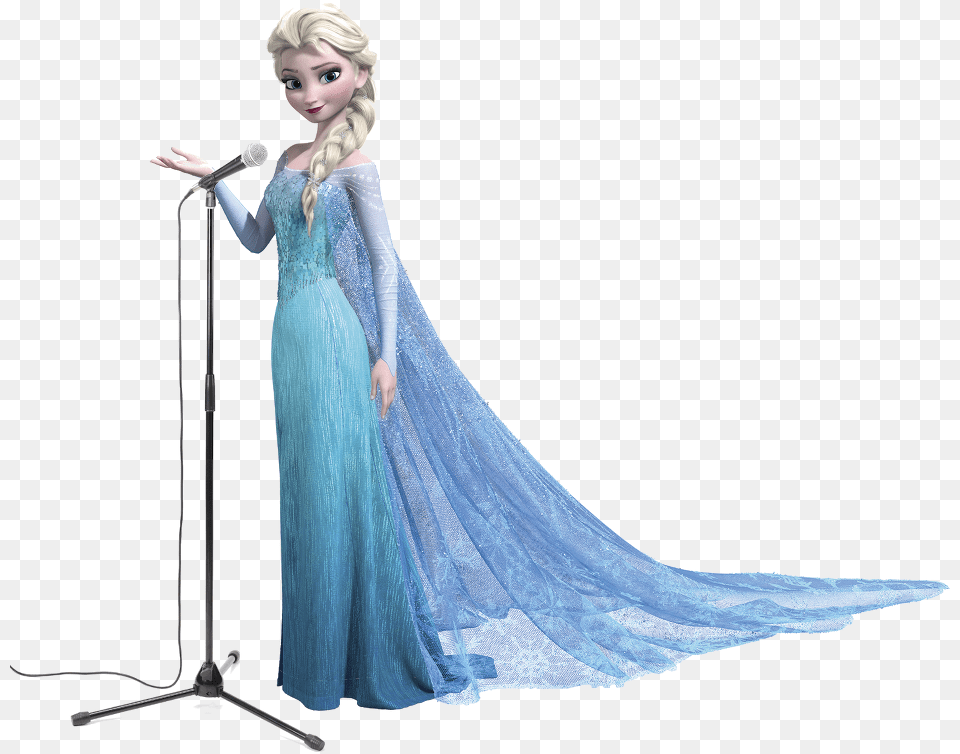 Make Your Child39s Birthday Magical With Our Sing Along Disney Frozen Large Wall Stickers, Clothing, Dress, Gown, Formal Wear Free Png