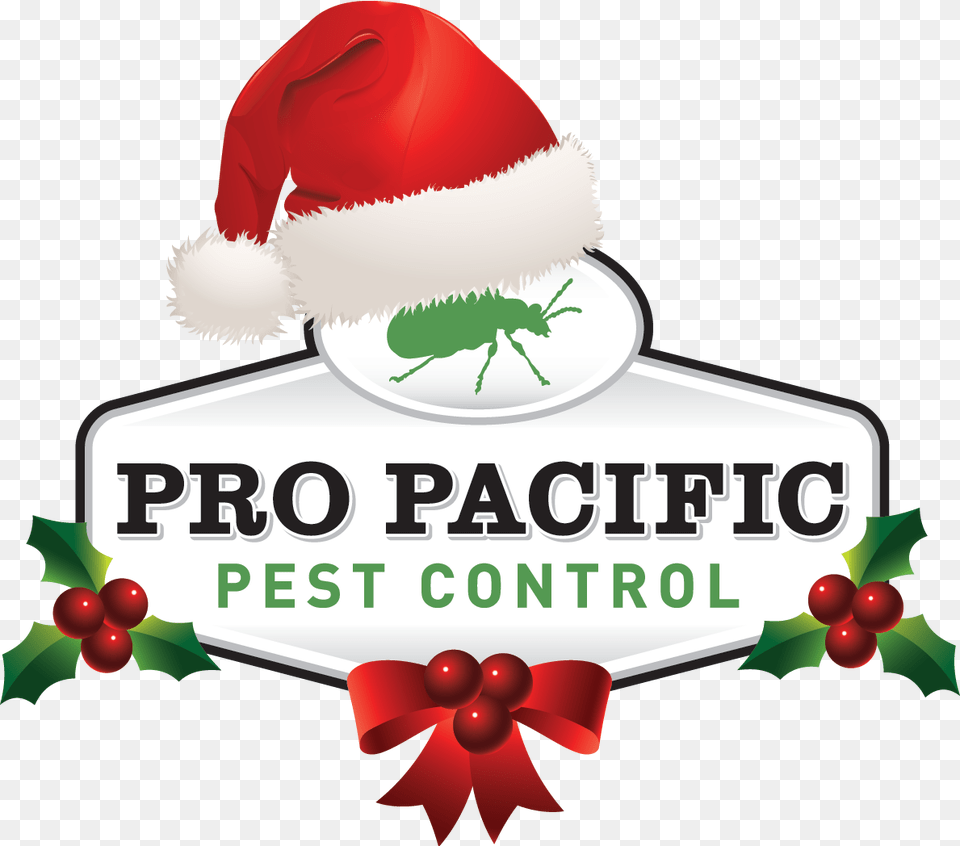 Make Your Logo Look Christmasy For Pest Control, Elf, Food, Fruit, Plant Free Transparent Png