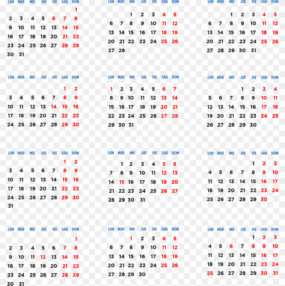 Make Your Own Calendar 2020, Text, Scoreboard Free Transparent Png