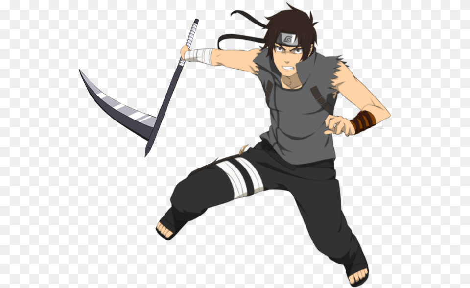 Make Your Own Naruto Character, Person, Sword, Weapon, Ninja Free Png Download