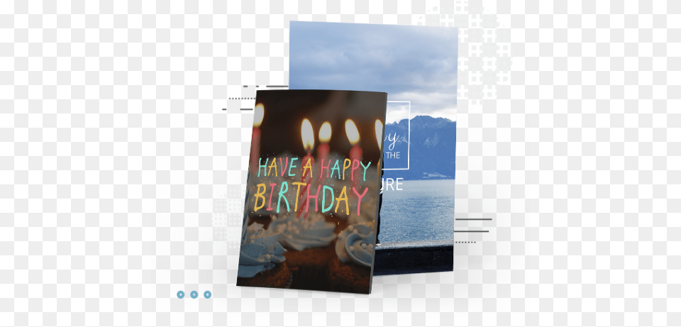 Make Your Own Printable Card Geburtstags Kerzen Kleine Kuchen Postkarte, Advertisement, Poster, Mail, Greeting Card Free Transparent Png