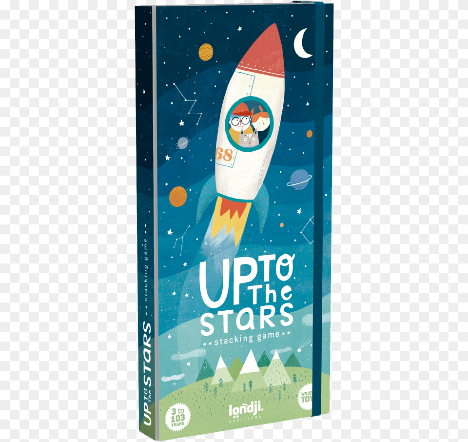 Make Your Own Space Mission Vehicles Londji Up To The Stars Stacking Game, Advertisement, Poster Free Transparent Png