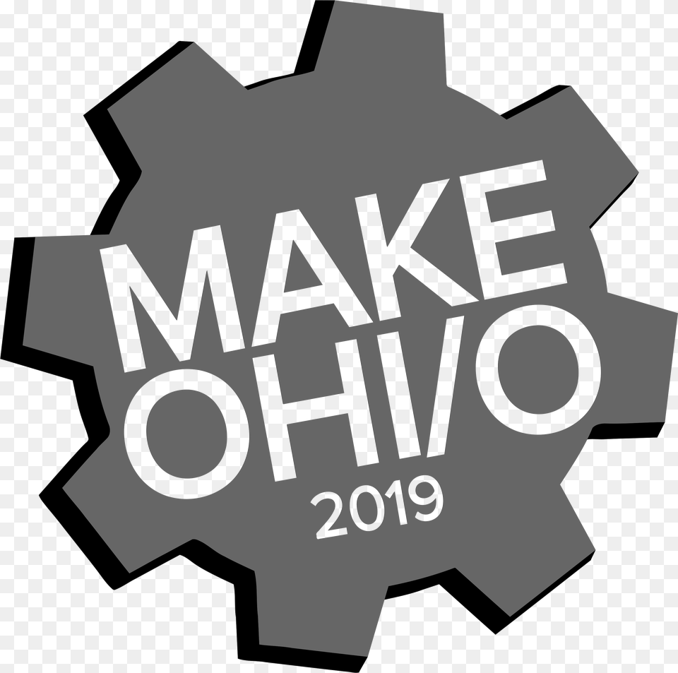 Makeohio Logo Mattel Black And White, Symbol Png Image