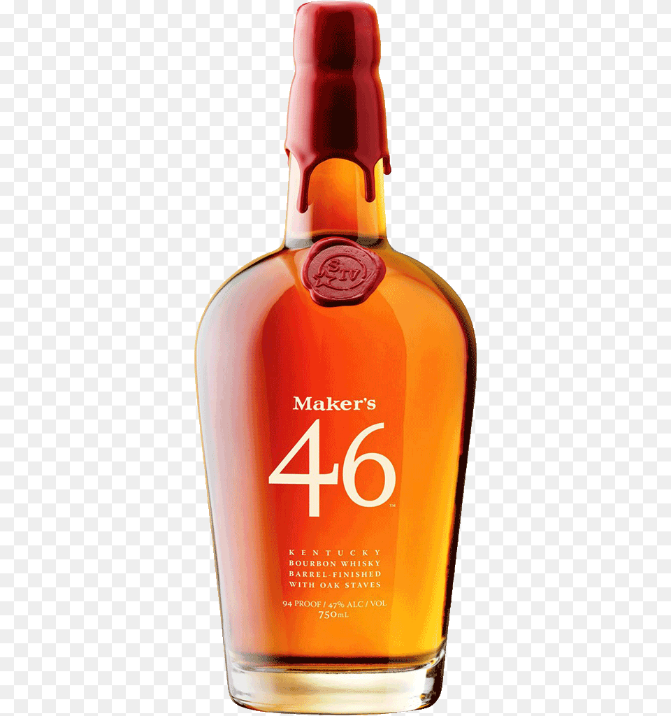 Maker S Mark 46 Kentucky Bourbon Whisky 750 Ml Maker39s Mark, Alcohol, Beverage, Liquor, Bottle Free Transparent Png