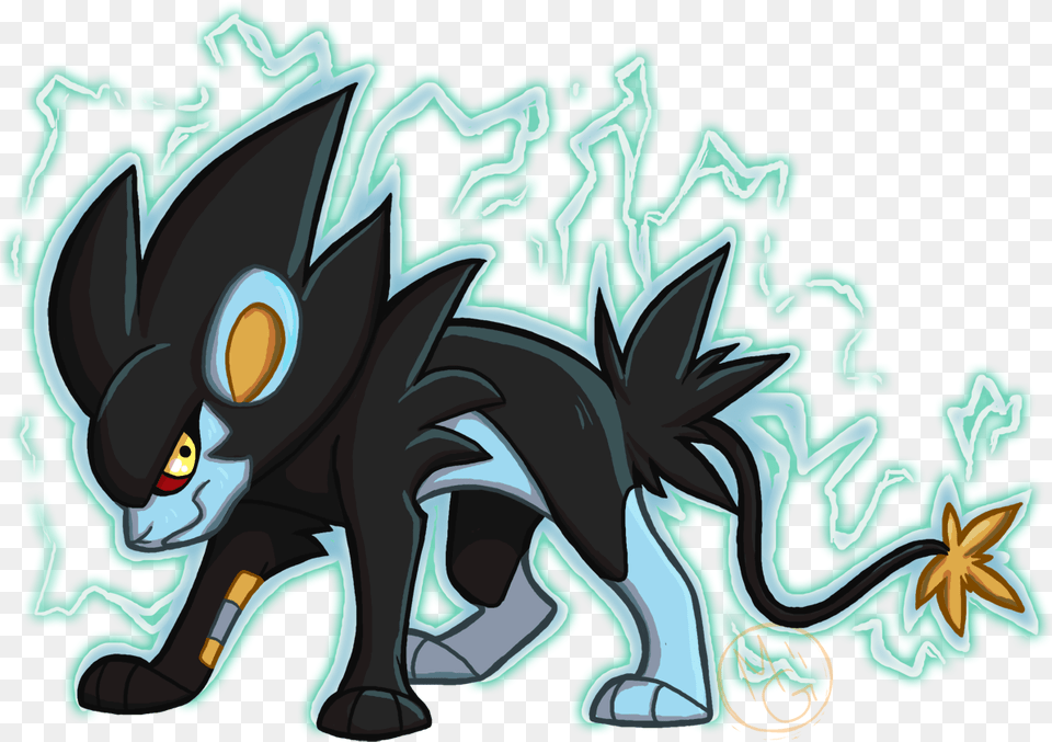 Makes Sense Luxray Is Best Electric Type, Art, Graphics Png Image