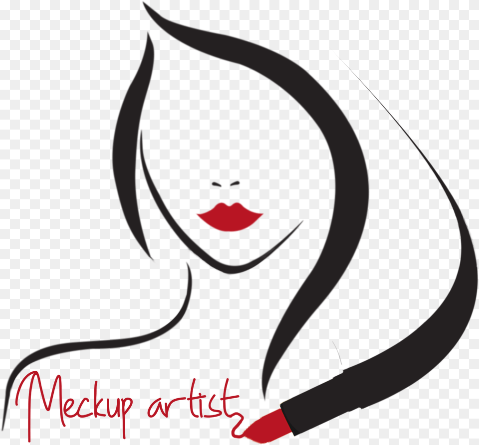 Makeup Artist Beauty Logo Make Up, Clothing, Hood, Book, Publication Free Png
