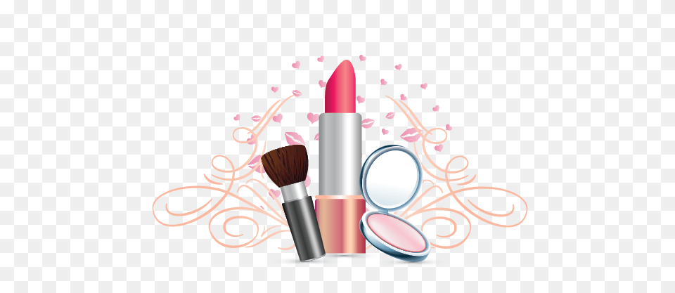 Makeup Artist Logo Design Logo Design For Makeup Artist, Cosmetics, Lipstick, Brush, Device Png Image